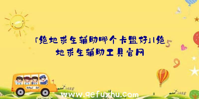 「绝地求生辅助哪个卡盟好」|绝地求生辅助工具官网